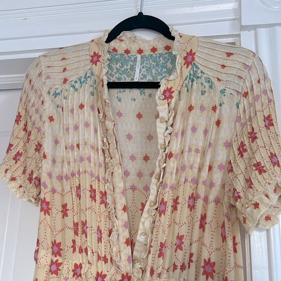 NWOT Free People Rare Feeling Maxi Dress - Picture 5 of 7